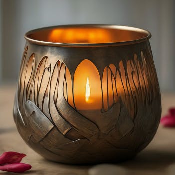 Candle Cup Designs for Metalworking Projects