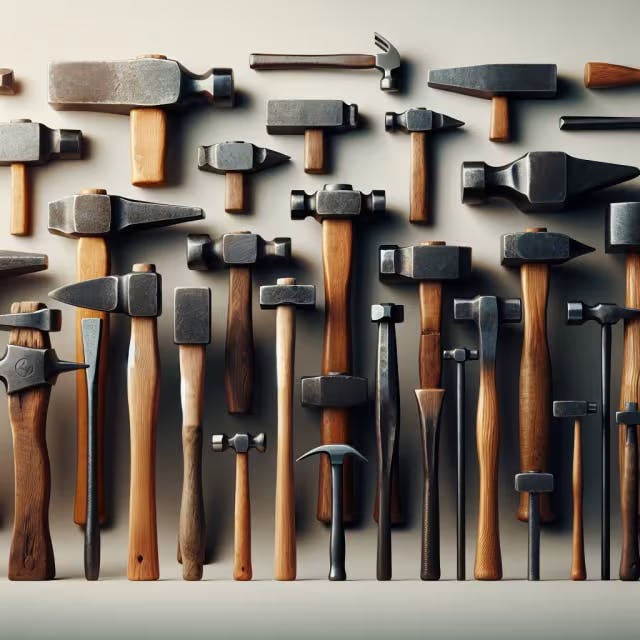 Versatile Hammers for Blacksmithing