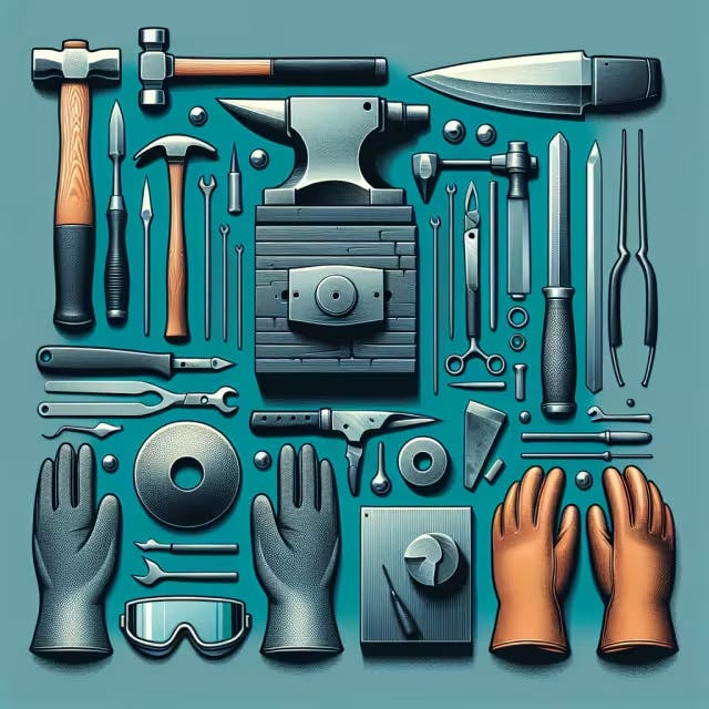 Essential Tools for Knife Crafting Image