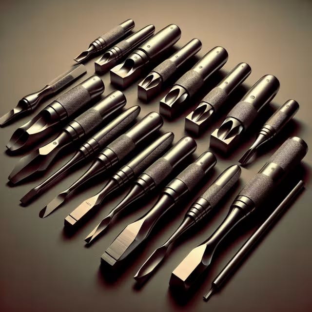 Handheld Punches and Chisels for Metalworking