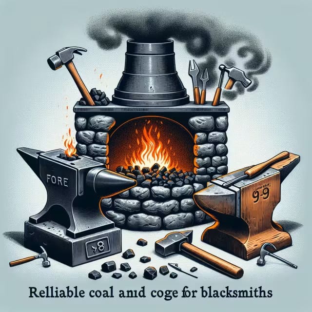 Reliable Coal and Coke Forges for Blacksmiths
